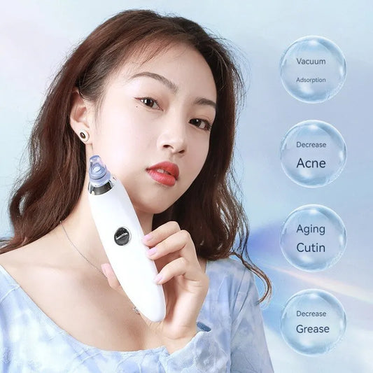Emily Rose™ Deep Cleansing Blackhead Remover & Facial Vacuum (5 Suction Modes + SkinCare System)