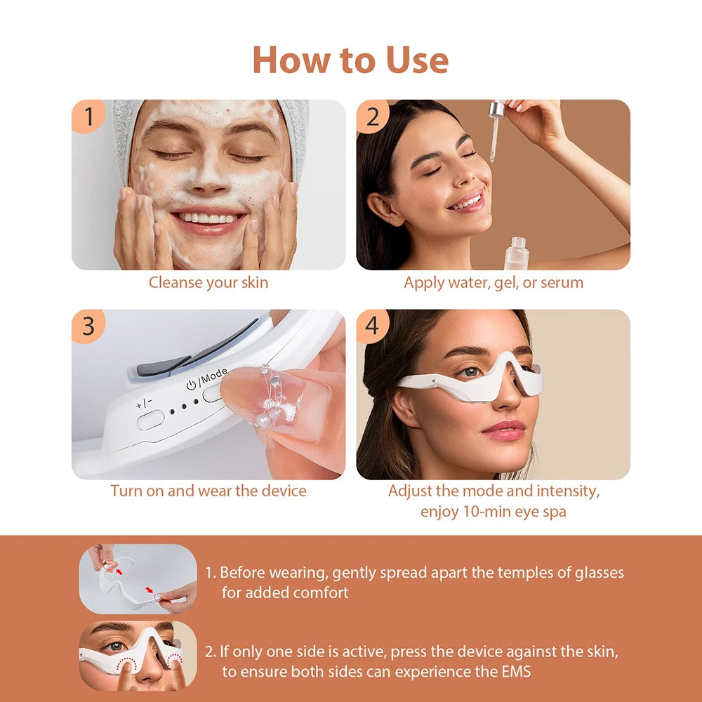 Emily Rose™ EyeLift Mask – Relaxing Under-Eye Therapy Device