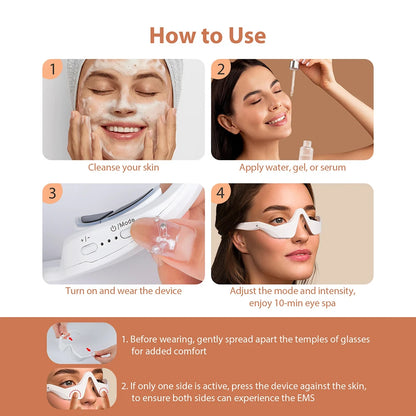 Emily Rose™ EyeLift Mask – Relaxing Under-Eye Therapy Device