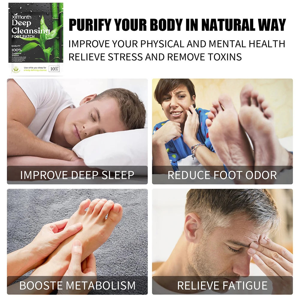 Emily Rose™ Night Reset Foot Patches  Relax & Recharge Treatment