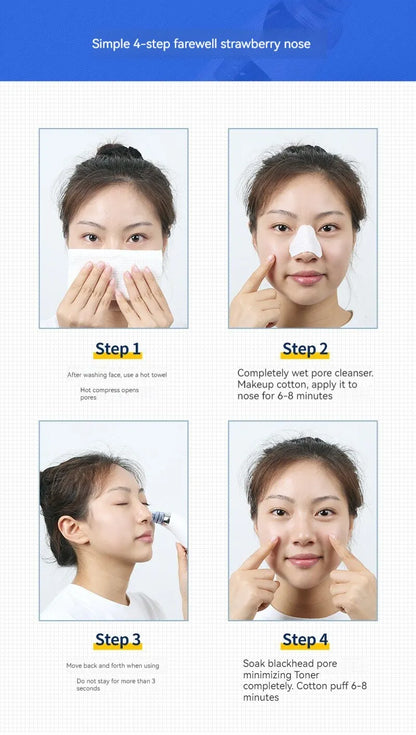 Emily Rose™ Deep Cleansing Blackhead Remover & Facial Vacuum (5 Suction Modes + SkinCare System)