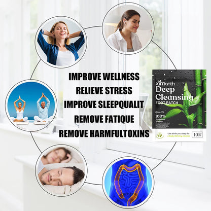 Emily Rose™ Night Reset Foot Patches  Relax & Recharge Treatment